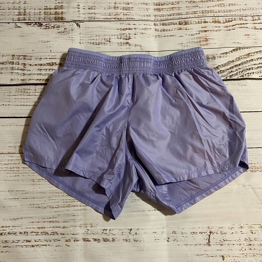 Nike Dri Fit Dry Running Gym Workout Shorts w/ Liner Purple Women's Size XS